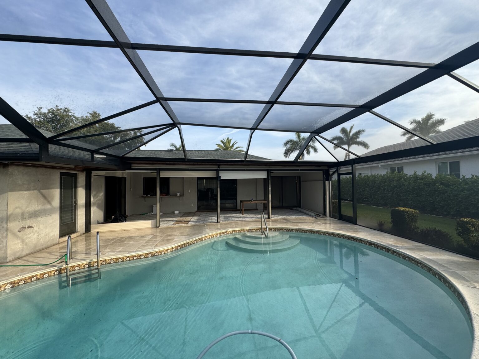 Photo Gallery | Zip Pool Cages Hurricane Windows and Shutters