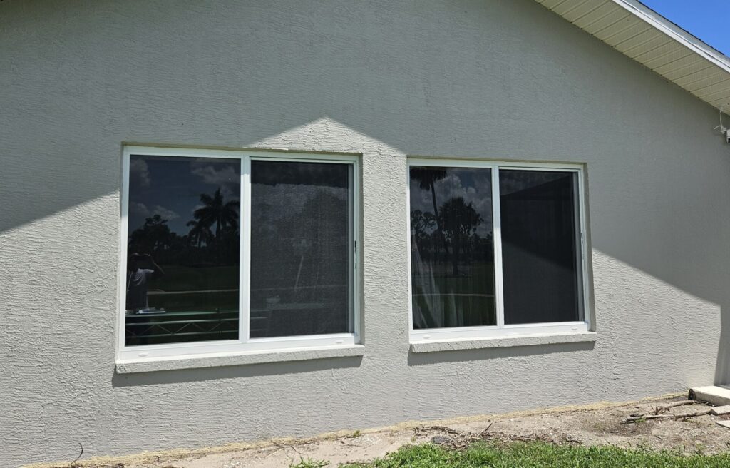 Zip Pool Cage Inpact Glass Windows 3