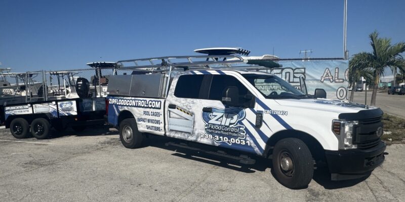 Zip Flood Control Footer Truck Zip Flood Control Footer Truck