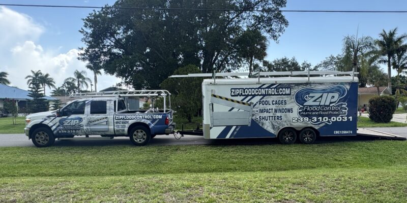 Zip Flood Control Fleet Truck