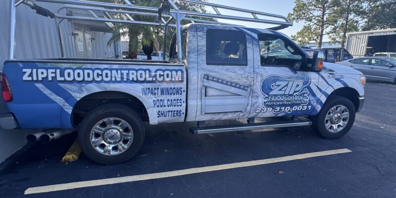 Zip Flood Control Fleet Truck Zip Flood Control Fleet Truck